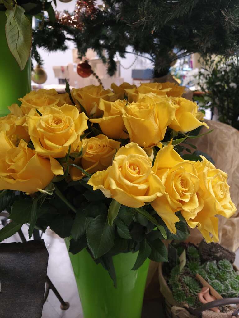 Bouquets de Roses jaunes