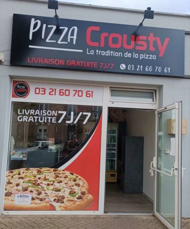 facade pizza crousty