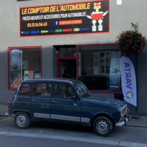 Façade le comptoir de l'automobile, Aubigny-en-Artois