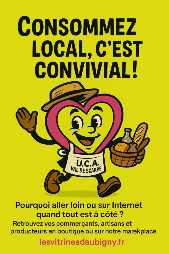 consommez local c'est convivial avec l'UCA Val de Scarpe
